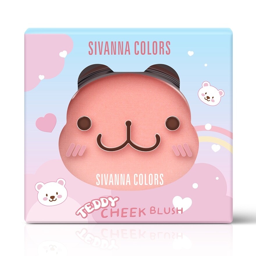 Sivanna Colors Teddy Cheek Blush 6.5g. Peach Whisper