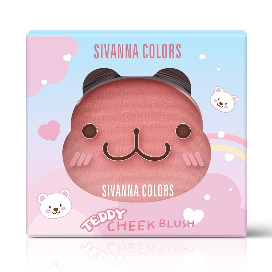 Sivanna Colors Teddy Cheek Blush 6.5g. Rosy Mood