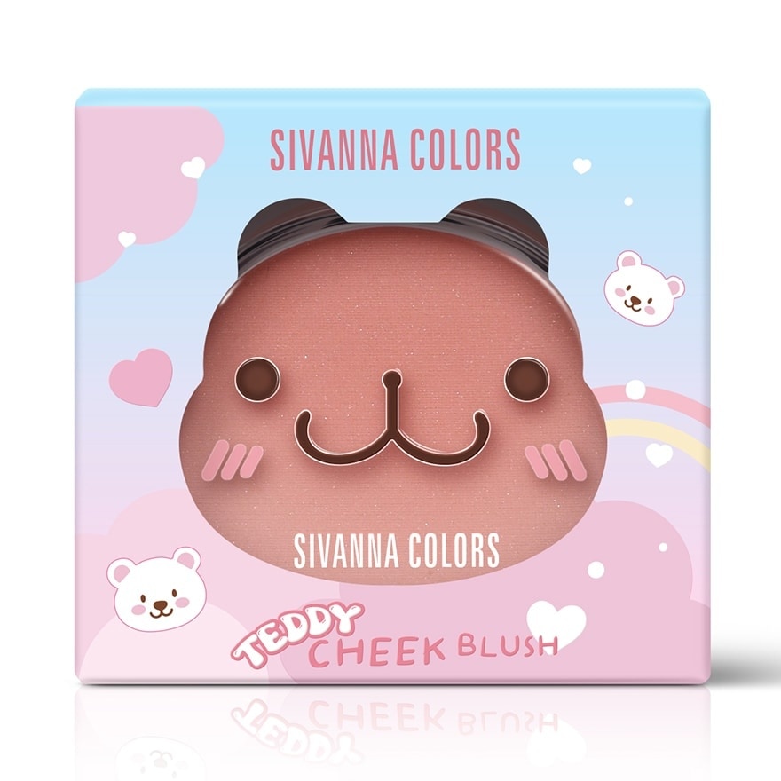 Sivanna Colors Teddy Cheek Blush 6.5g. Radiant Flush