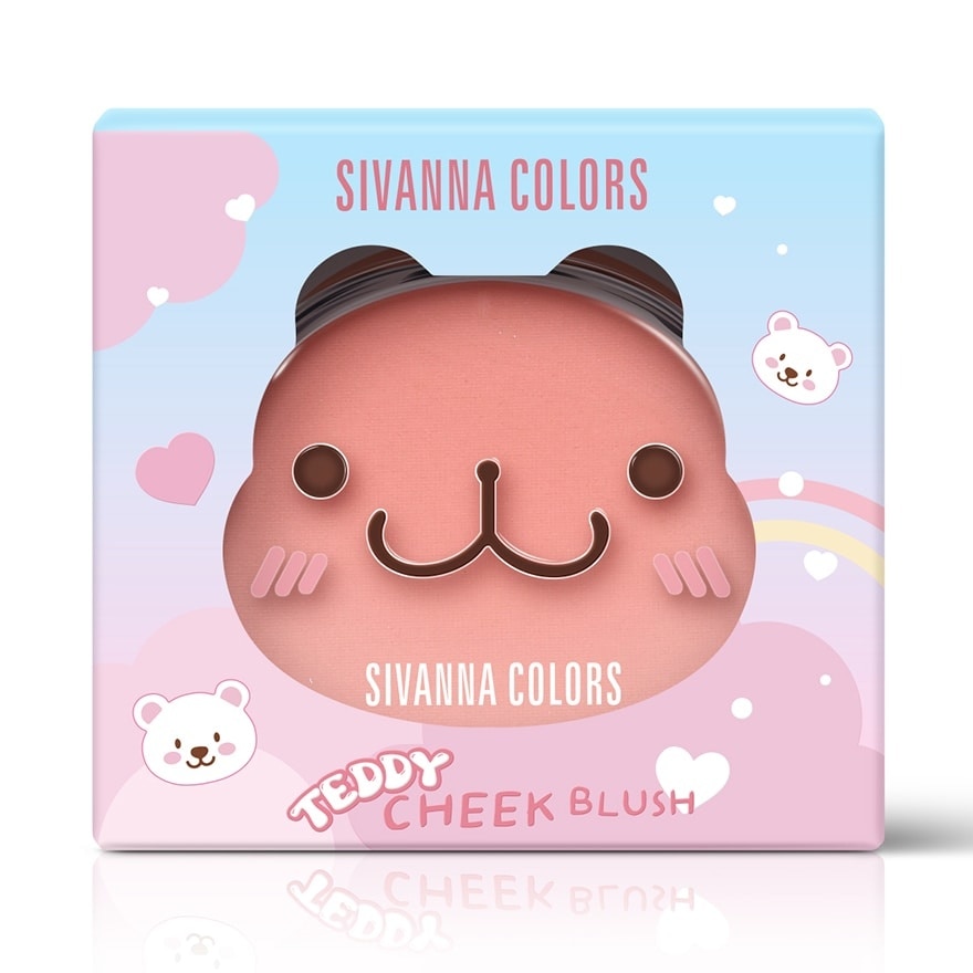 Sivanna Colors Teddy Cheek Blush 6.5g. Blushing Light