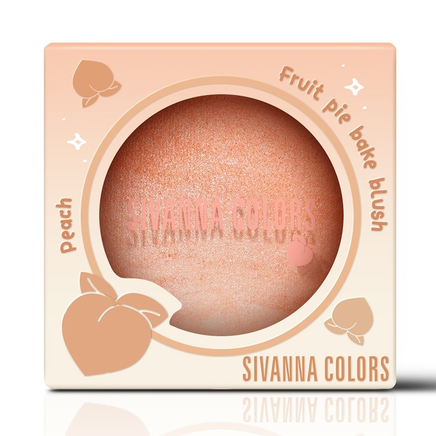 Sivanna Colors Fruit Pie Bake Blush 9g. Peach