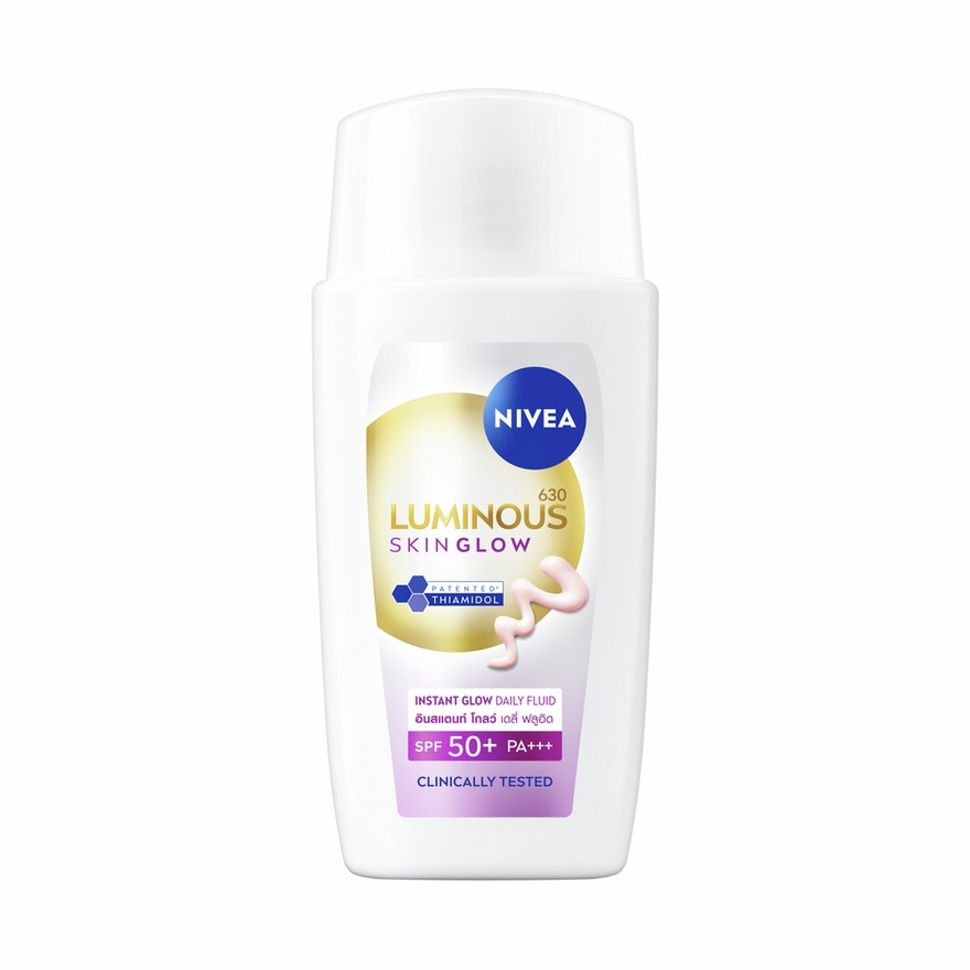 Nivea Luminous630 Skin Glow Instant Glow Daily Fluid SPF50+ 40 Ml.