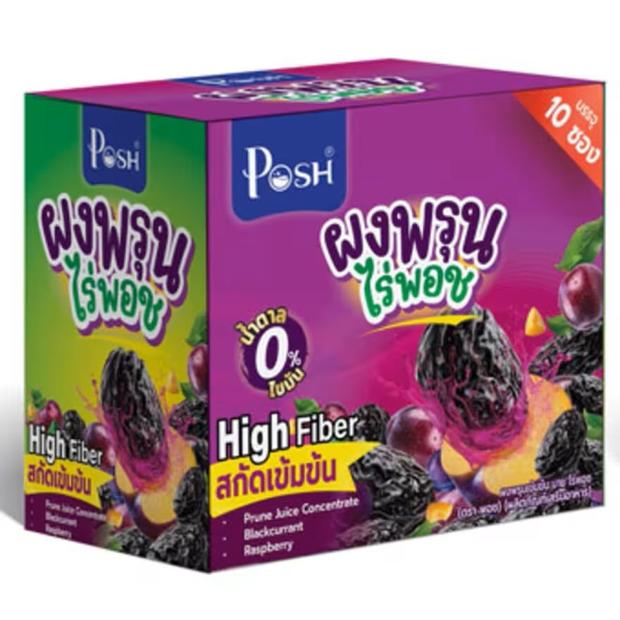 พอช เมดิก้า ผงพรุน บาย ไร่พอช ผลิตภัณฑ์เสริมอาหาร 10 ซอง