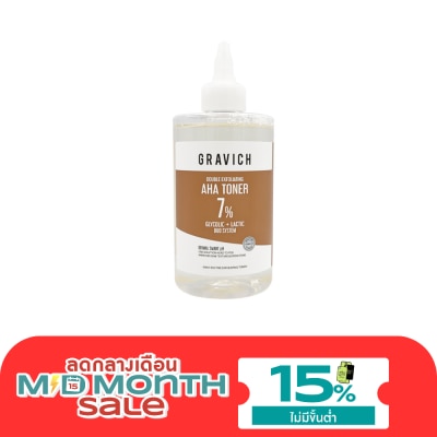 Gravich กราวิช ไกลโค แลคติก ดับเบิ้ล เอเอชเอ เอ็กซ์โฟลิเอติ้ง โทนเนอร์ 315 มล. image