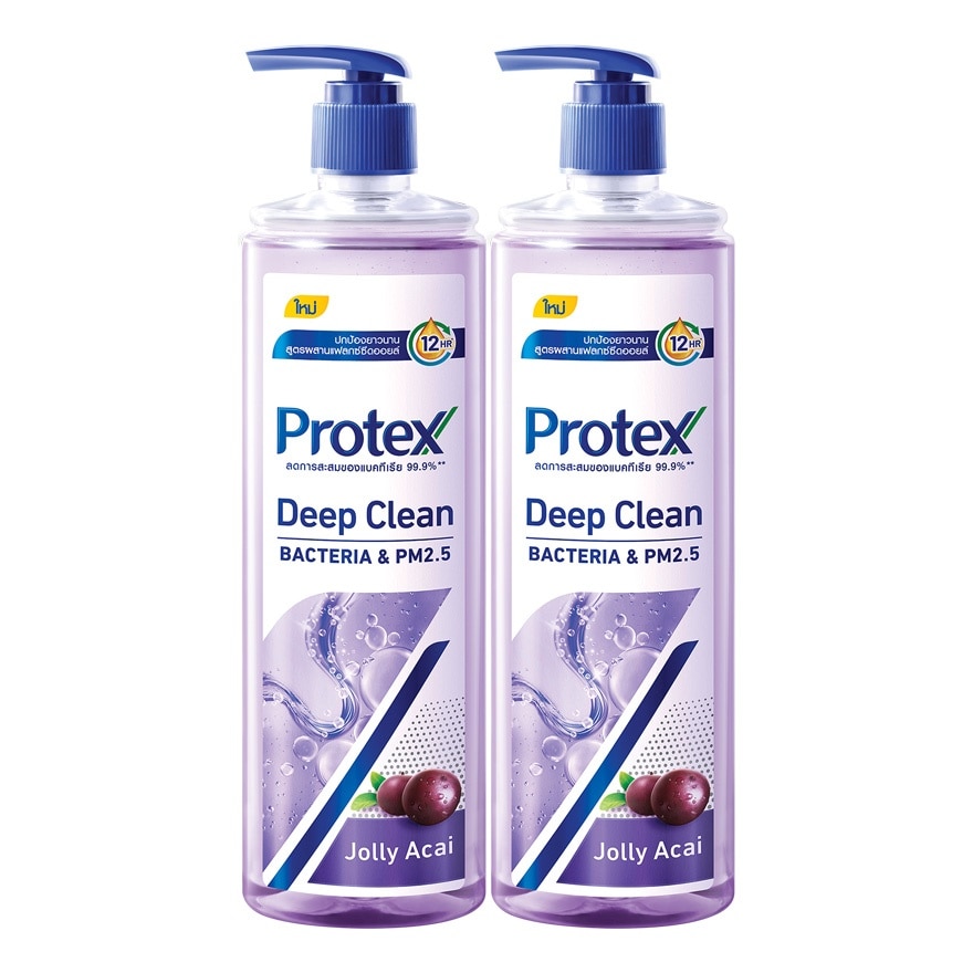 Protex Shower Gel Deep Clean Jolly Acai 380 Ml. Twin Pack