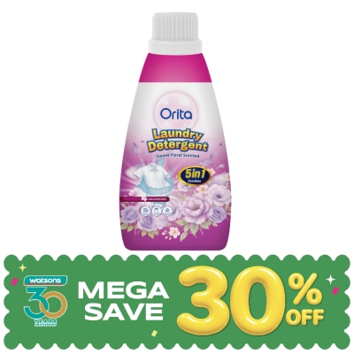 Orita - Orita Laundry Detergent Sweet Floral Scented 550ml. image