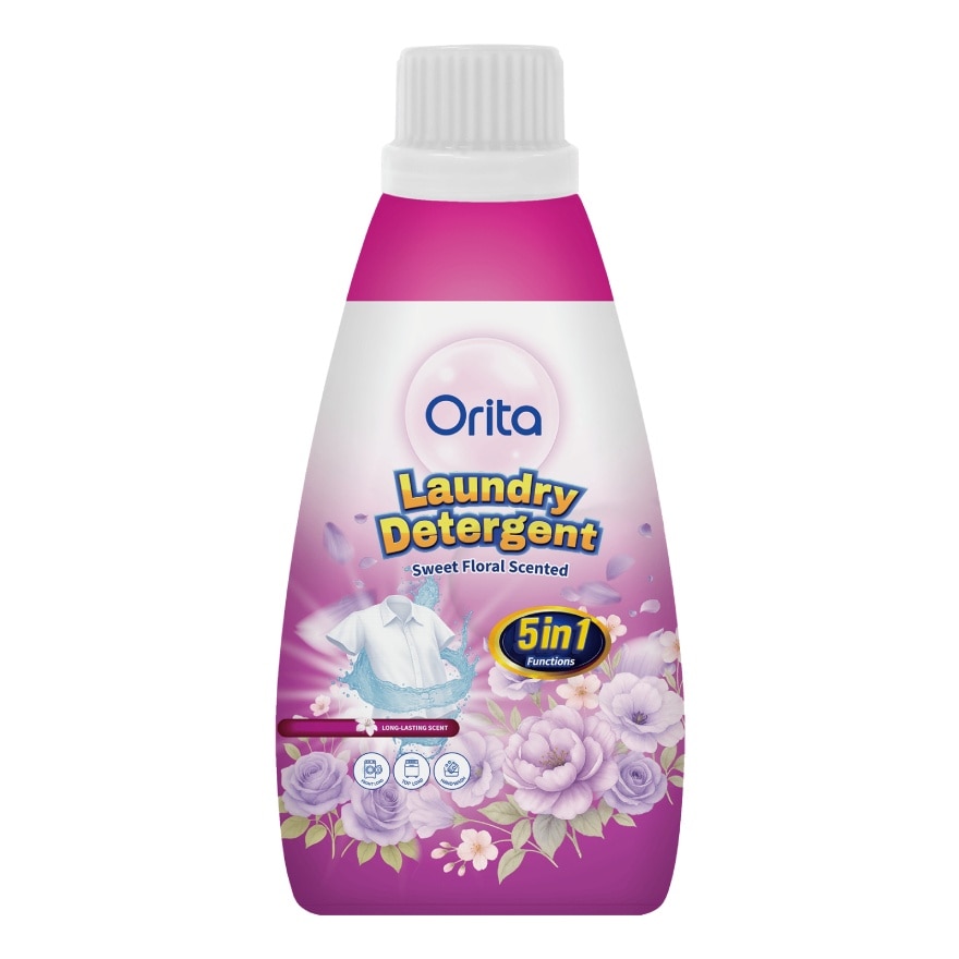 Orita Laundry Detergent Sweet Floral Scented 550ml.