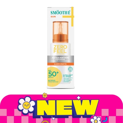 Smooth E - สมูทอี ซัน ซีโร่ ฟีล ซัน โพรเทคชั่น SPF50+ PA++++ 30 กรัม
