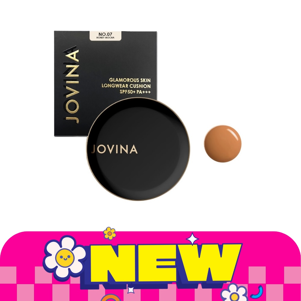 Jovina Glamorous Skin Longwear Cushion SPF50+ PA+++ 12g. 07 Honey Mocha image