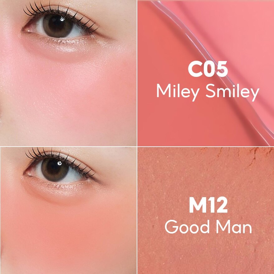 4U2 Value Pack Matte Blush 3.2g. 12 + Duo Cream Blush 2.8g. 05