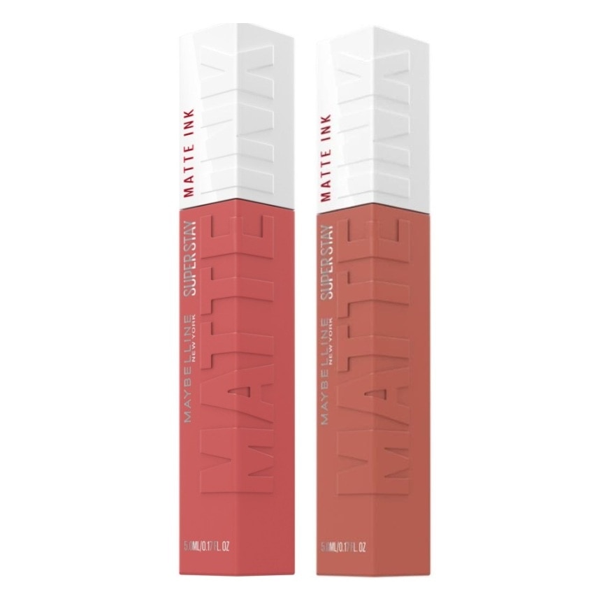 เมย์เบลลีน แพ็คคู่ ซุปเปอร์ สเตย์ แมท อิ้งค์ 5มล. 65+175