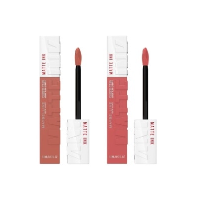 Maybelline - เมย์เบลลีน แพ็คคู่ ซุปเปอร์ สเตย์ แมท อิ้งค์ 5มล. 65+175
