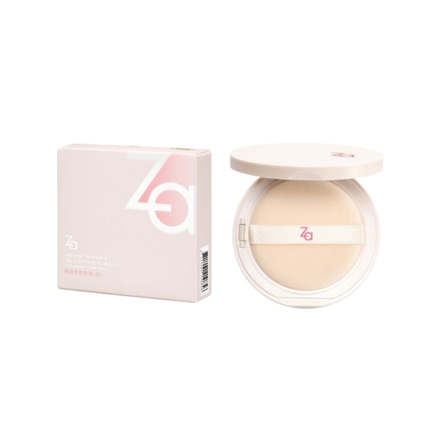 ซีเอ แพ็คคู่ อินสแตนท์ อินวิซิเบิล ออยล์ คอนโทรล พาวเดอร์ ฟาวเดชั่น 7ก. PO10 + ตลับ