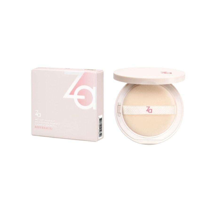 ซีเอ แพ็คคู่ อินสแตนท์ อินวิซิเบิล ออยล์ คอนโทรล พาวเดอร์ ฟาวเดชั่น 7ก. OC00 + ตลับ