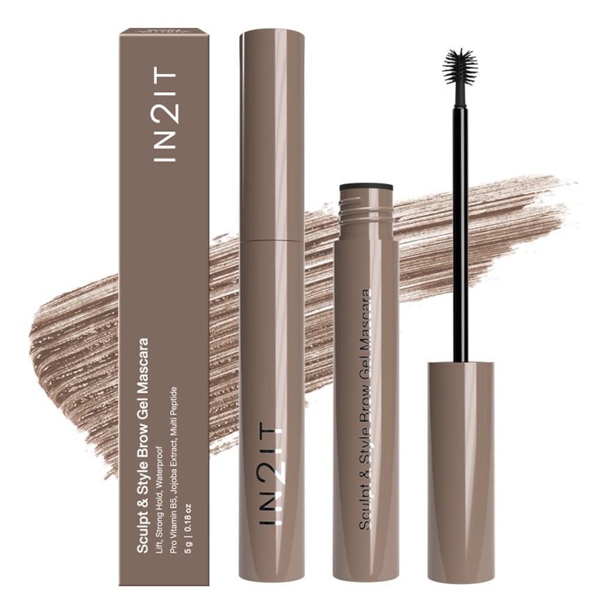 In2It Sculpt Style Brow Gel Mascara 5g. SBG04 Ash Olive