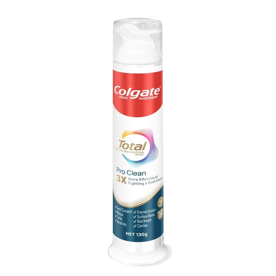 Colgate Toothpaste Total Pro Clean Pump 130 G.