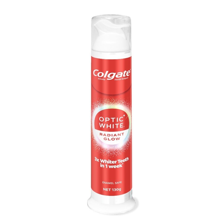 Colgate Toothpaste Optic White Radiant Glow Pump 130 G.