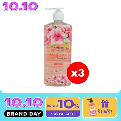 WATSONS วัตสัน ซากุระ แอนด์ สตรอเบอร์รี่ แชมพู700มล.X3 image