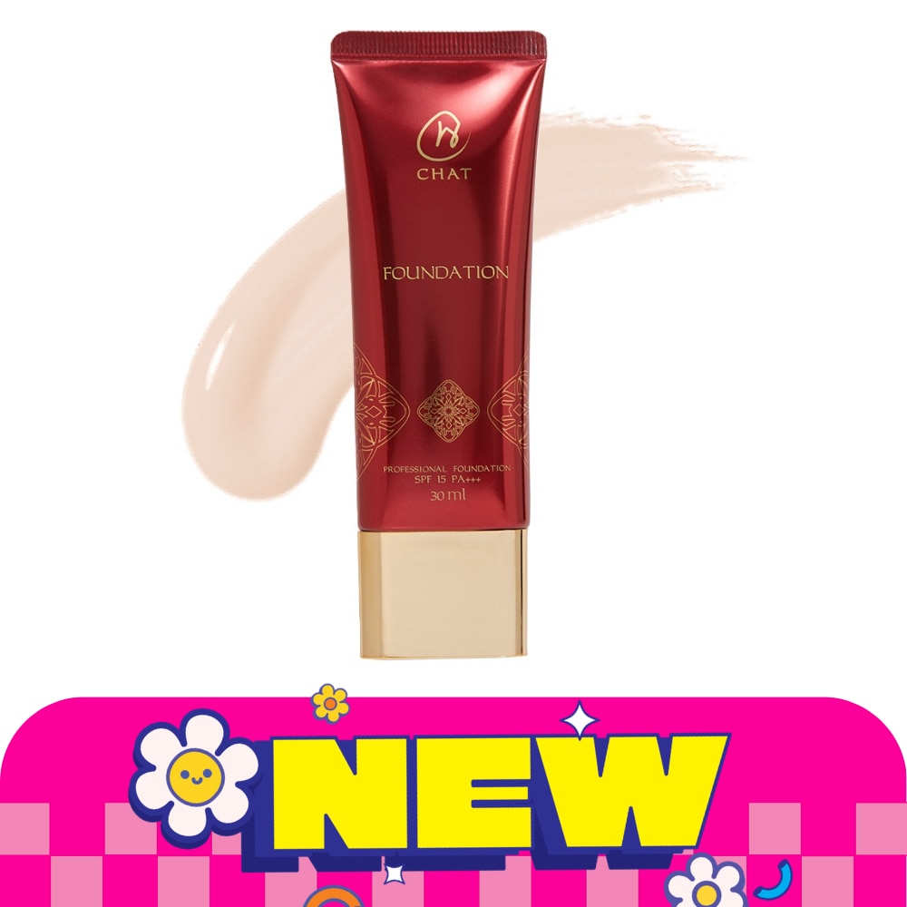 Chat Professional Foundation SPF15 PA+++ 30ml. 0.5 Bright image