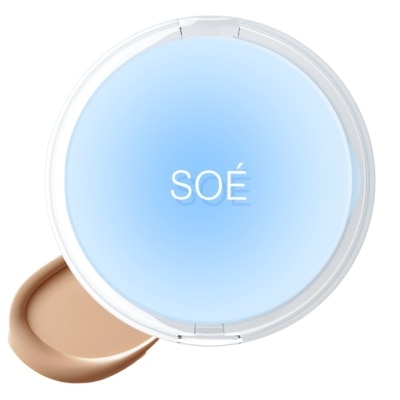SOE โซเอ้ เรเดียน ไวท์ สมูท แอนด์ โกลว์ คุชชั่น SPF42 PA+++ 15ก. 04 ซินนามอน แทน