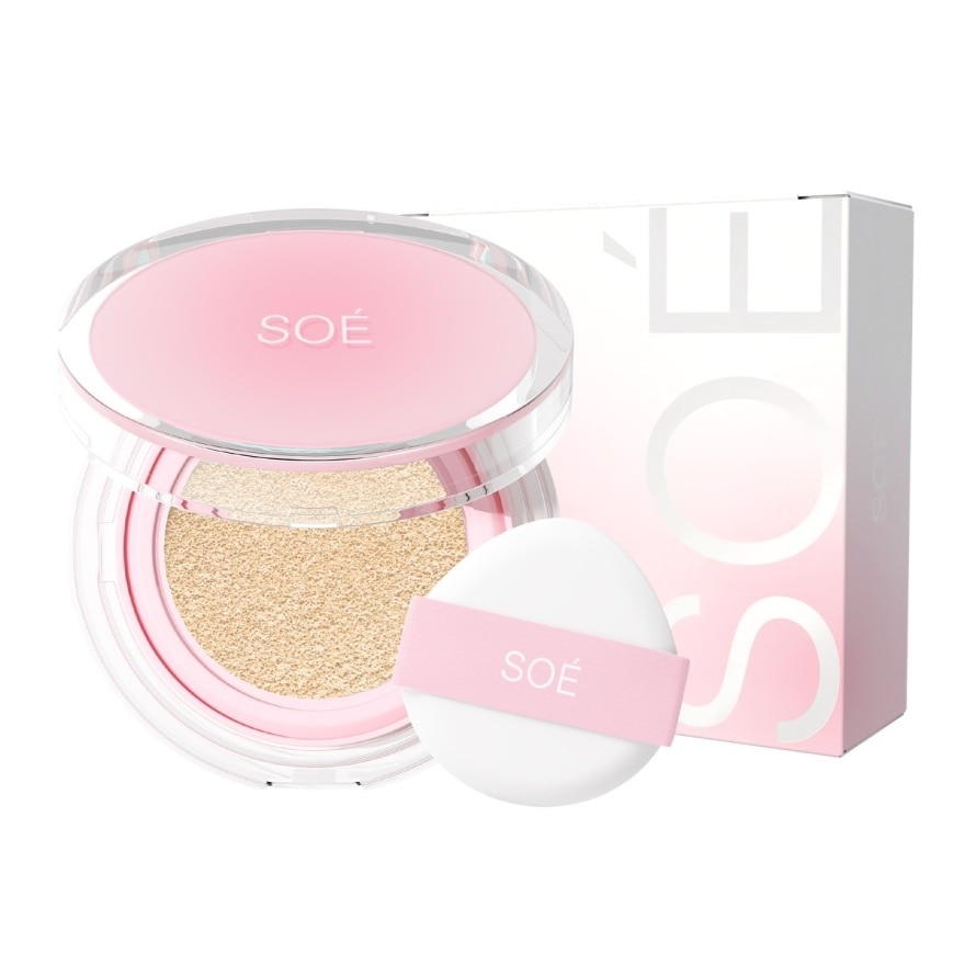 SOE Stay Lock Air Matte Cushion SPF42 PA+++ 15g. 00 Ivory Beige