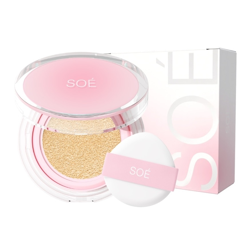 SOE Stay Lock Air Matte Cushion SPF42 PA+++ 15g. 02 Medium natural