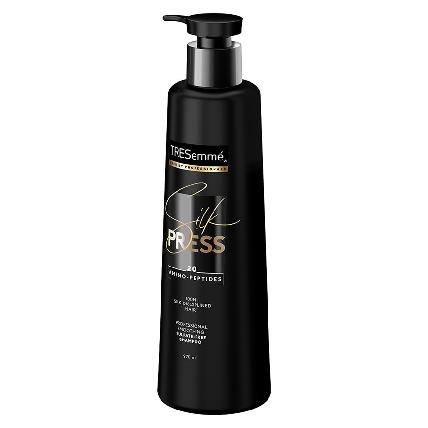 Tresemme Shampoo Silk Press Professional Smoothing Sulfate-Free 375 Ml.