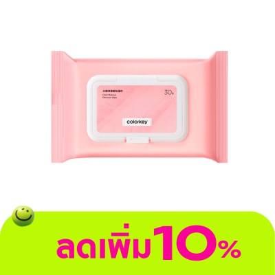 Colorkey - คัลเลอร์คีย์ เคลียร์ เมคอัพ รีมูฟเวอร์ ไวฟส์ 30แผ่น