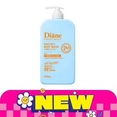 Diane - Diane Perfect Beauty Protect Body Wash Fresh  Cool 750 ml.