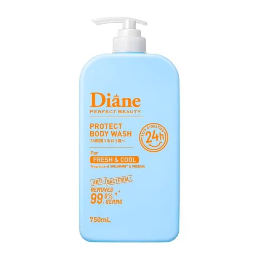 Diane Perfect Beauty Protect Body Wash Fresh  Cool 750 ml.