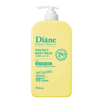 Diane - ไดแอน เพอร์เฟค บิวตี้ โพรเทค บอดี้ วอช แอคทีฟ ดีโอ 750 มล. ครีมอาบน้ำ