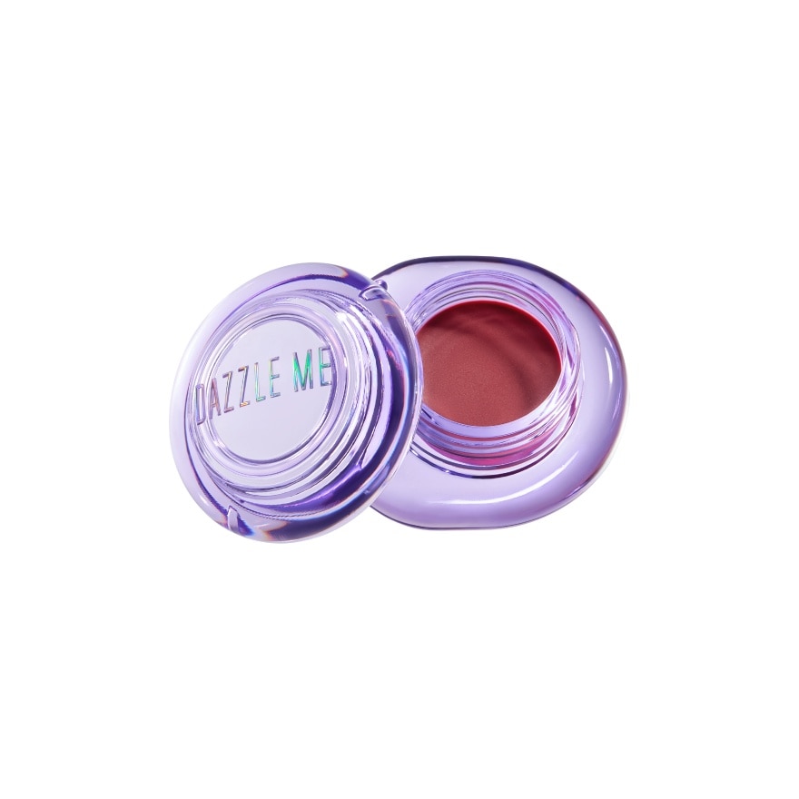 Dazzle Me Jello Mello Lip  Cheek Glowy Pot 4g. P104 Plum Coulis