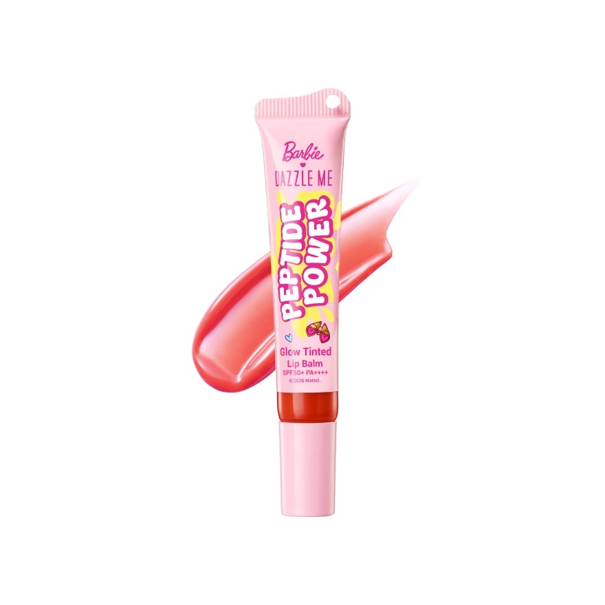 แดซเซิล มี บาร์บี้ พาวเวอร์ โกลว์ ทินท์ ลิป บาล์ม SPF50+ PA++++ 8ก. O04 เดียร์ Pช