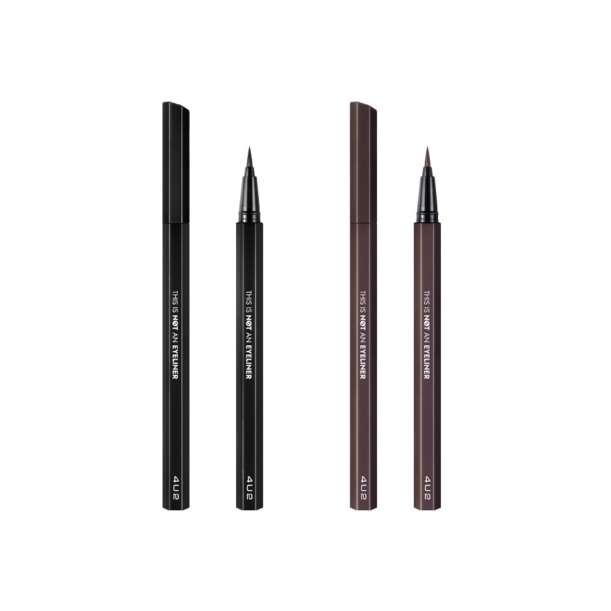 4U2 Value Pack Eyeliner 5g. 01 No Black + 02 Aint Brown