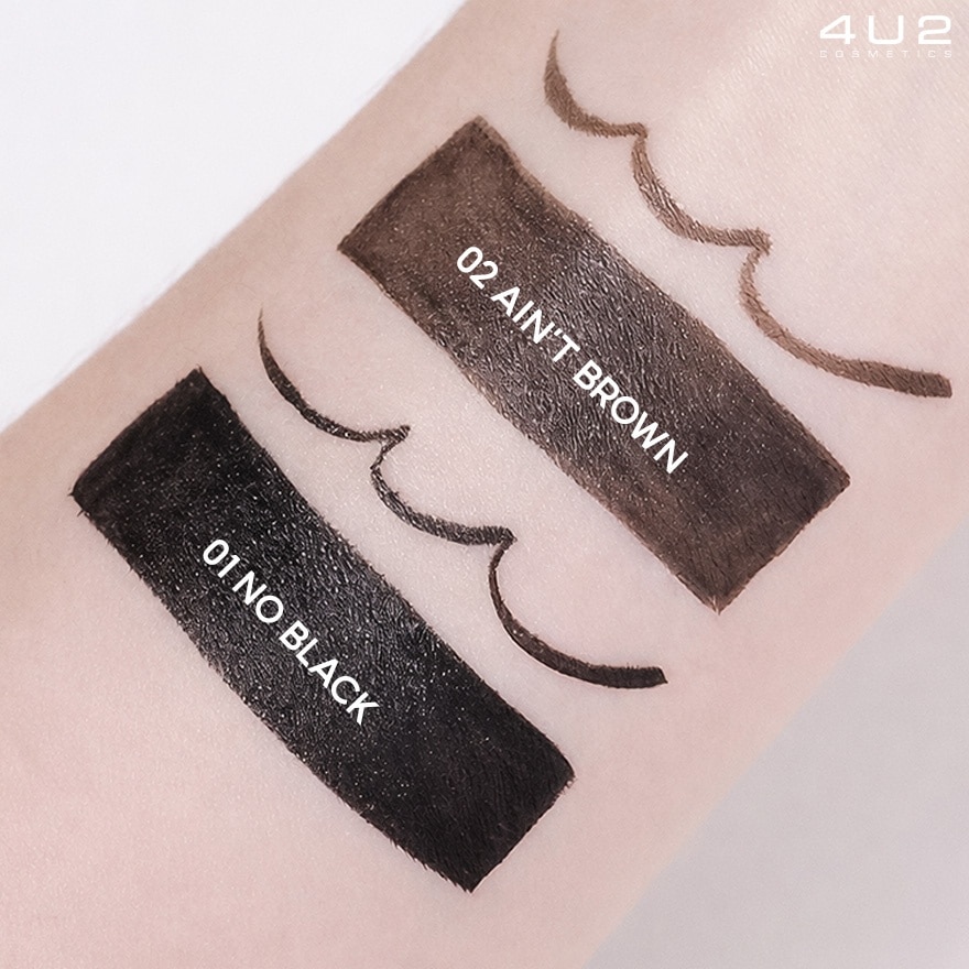 4U2 Value Pack Eyeliner 5g. 01 No Black + 02 Aint Brown