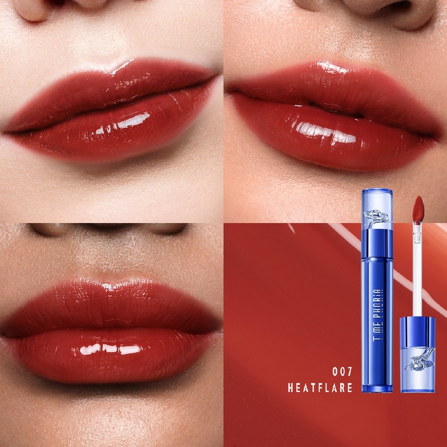 ไทม์ฟอเรีย แอฟโรไดที เอฟเวอร์ลาสติ้ง กลอสซี่ ทินท์ 4ก. 007 ฮีทแฟลร์