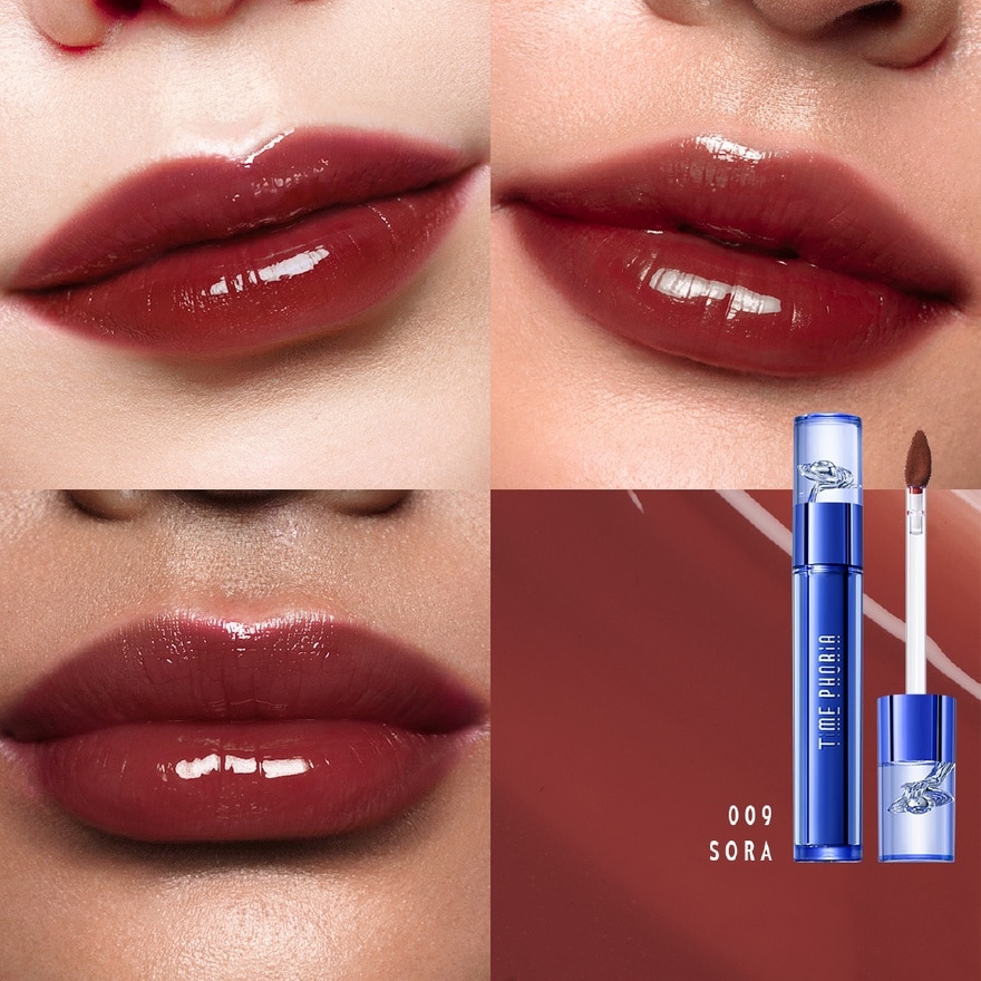 ไทม์ฟอเรีย แอฟโรไดที เอฟเวอร์ลาสติ้ง กลอสซี่ ทินท์ 4ก. 009 โซร่า