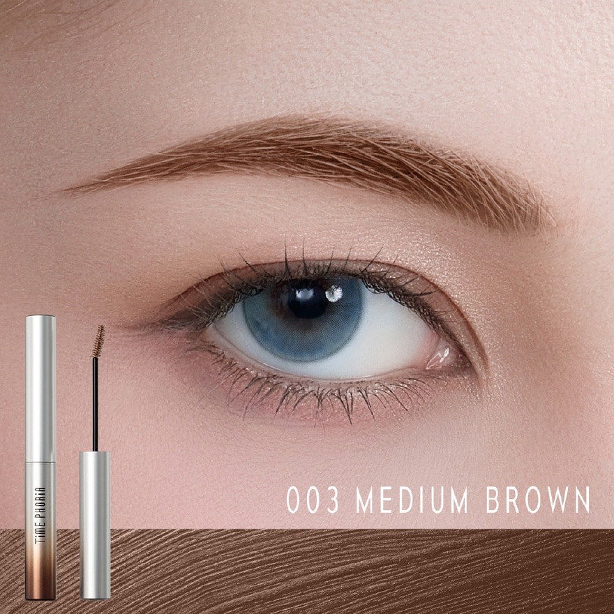 Time Phoria Revela Tinted Eyebrow Mascara 3.2g. 003 Medium Brown