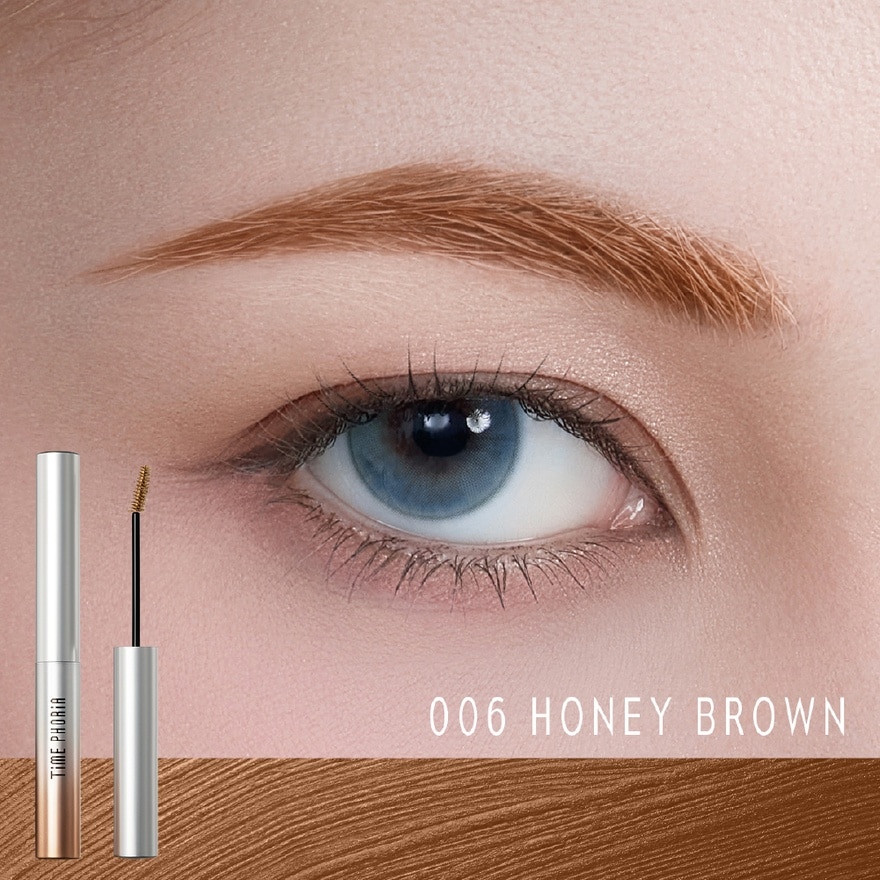 ไทม์ฟอเรีย ริวีลลา ทินเท็ด อายบราว มาสคาร่า 3.2ก. 006 ฮันนี่ บราวน์