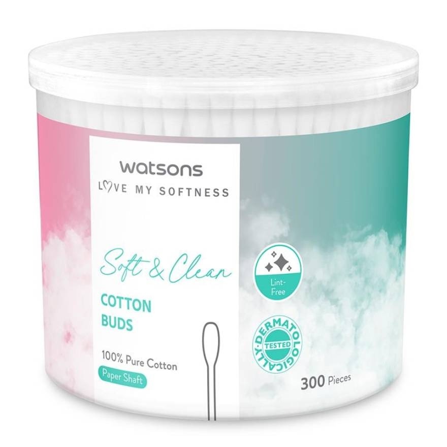 Watsons Paper Shaft Cotton Buds2 300 pcs.