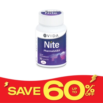 Vida วีด้า ไนท์ ผลิตภัณฑ์เสริมอาหาร 30 แคปซูล image