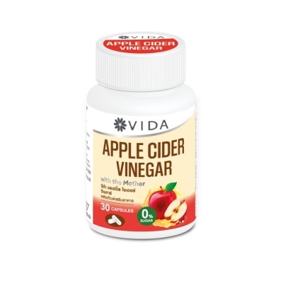 Vida - วีด้า แอปเปิ้ล ไซเดอร์ วีเนการ์ 30 แคปซูล