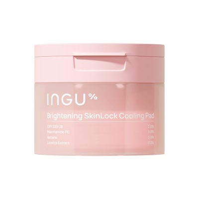 INGU - อิงกุ ไบรท์เทนนิ่ง สกินล็อค คูลลิ่ง เเพด 80 แผ่น