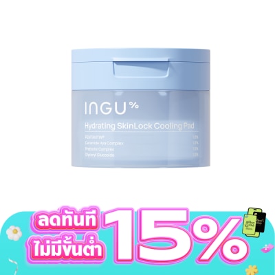 INGU - อิงกุ ไฮเดรตติ้ง สกินล็อค คูลลิ่ง เเพด 80 แผ่น