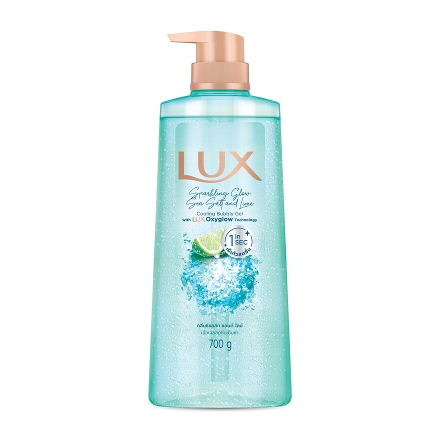 ลักส์ บอดี้วอช สปาร์คกลิ้ง โกลว์ ซี ซอล์ท แอนด์ ไลม์ เจล 700 กรัม