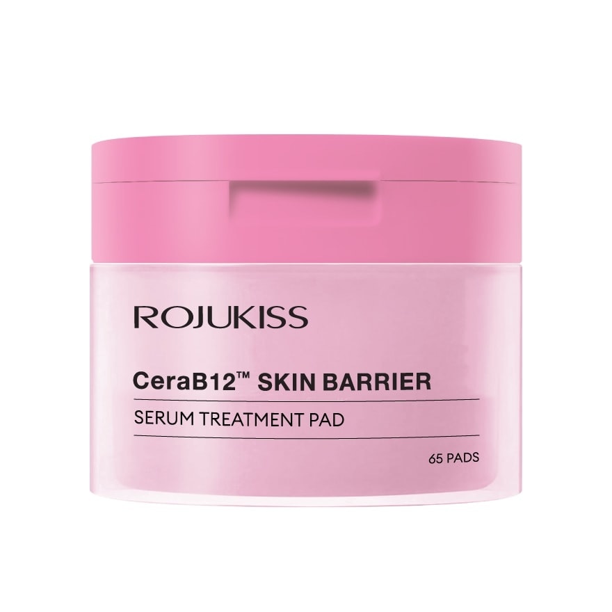 Rojukiss Cerab12 Skin Barrier Serum Treatment Pad 65'S