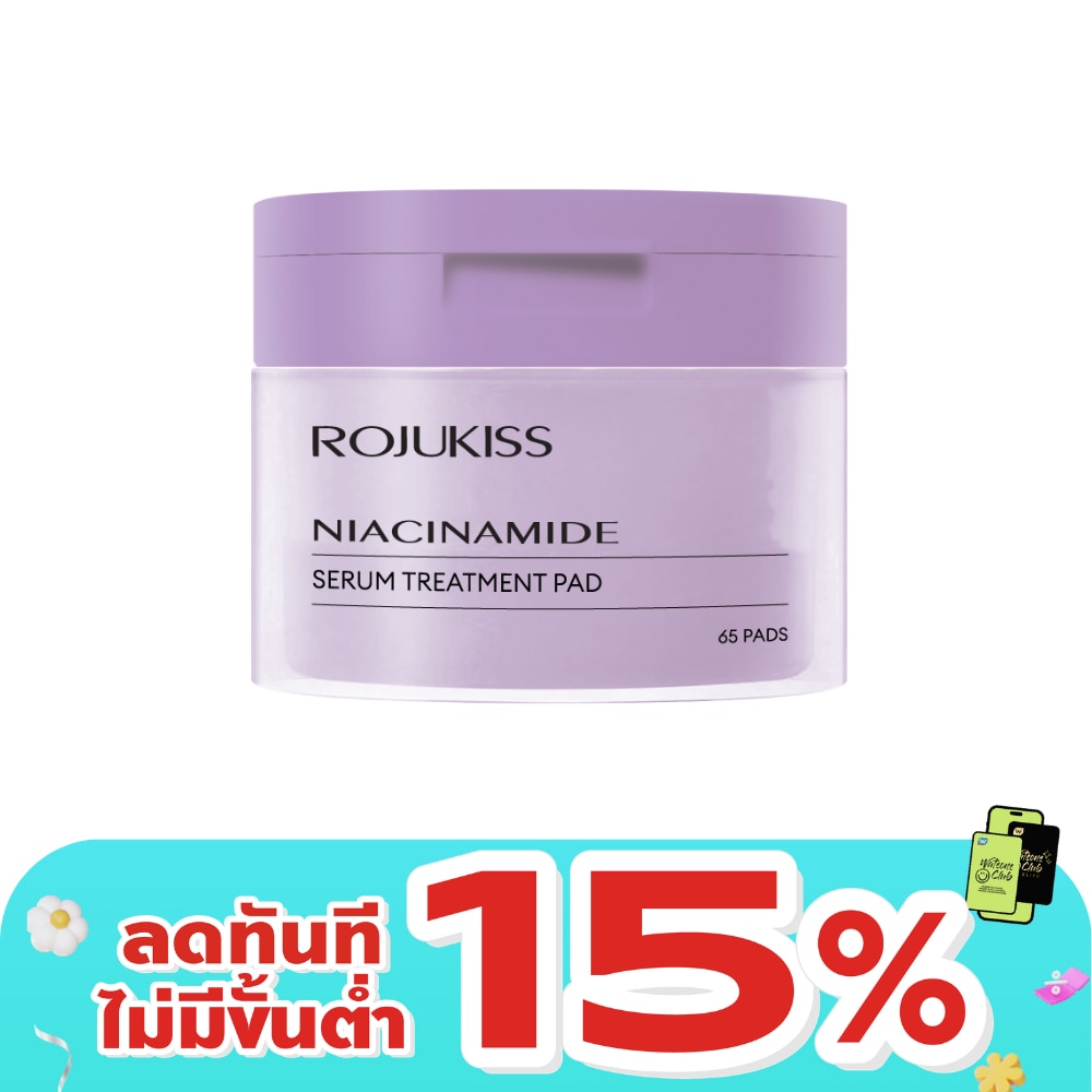 Rojukiss Niacinamide Serum Treatment Pad 65'S