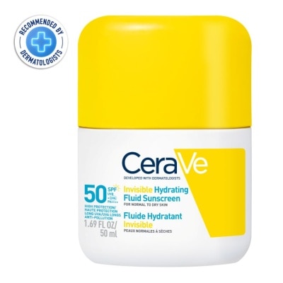 Cerave - CeraVe Invisible Hydrating Fluid Sunscreen SPF50+ PA++++ 50 ml.