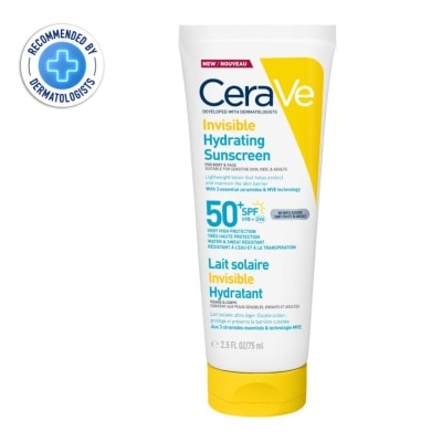 Cerave - เซราวี อินวิซิเบิ้ล ไฮเดรติ้ง ซันสกรีน SPF50+ PA++++ 75 มล.