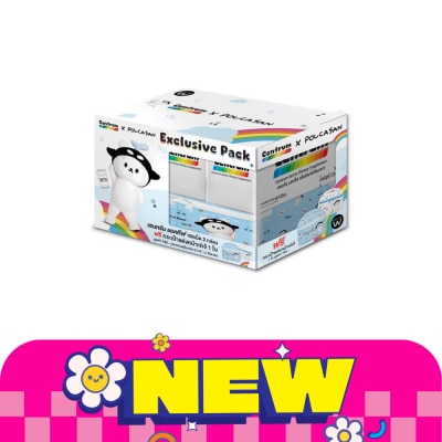 Centrum - เซนทรัม x โพก้าซัง (เซนทรัม แอคทีฟ 108 เม็ดx2 + กระเป๋าแต่งหน้าเจ่เจ้ 1 ใบ)